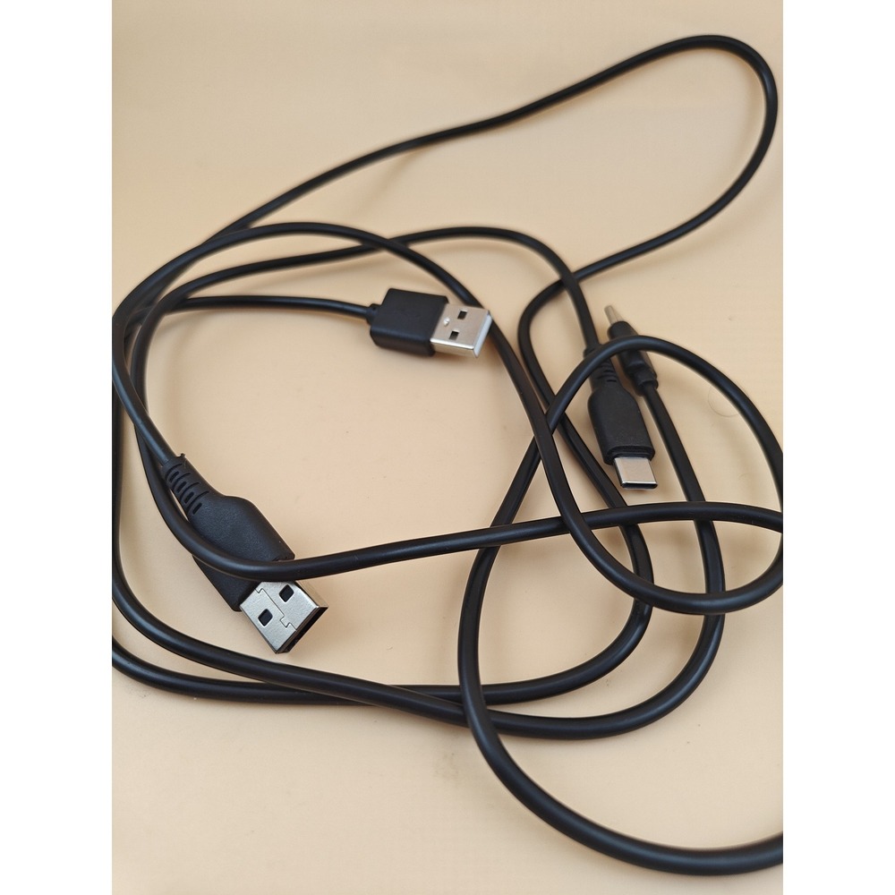 Samsung USB A to USB C Cable 3.2FT Black Fast Charging Data Sync 2 Pack